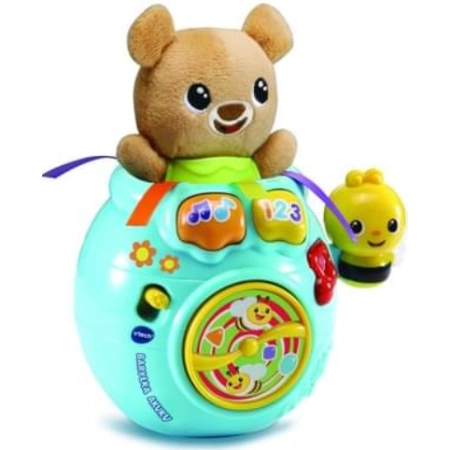 Vtech Baryłka Akuku wyskakujaca nisepodzianka miś